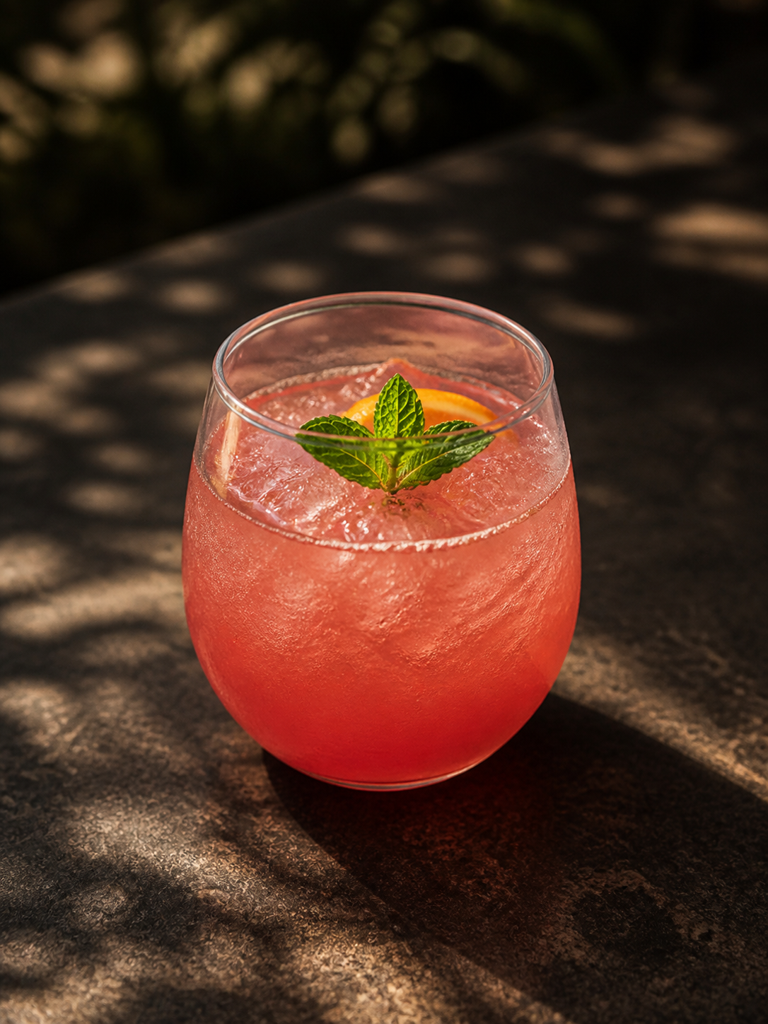 Blushing Berry Crush drink